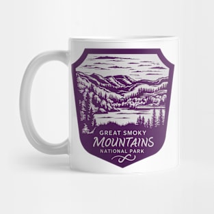 Great Smoky Mountains National Park Vintage Emblem Mug